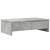 Suport monitor cu sertare gri beton 50x27x15 cm lemn prelucrat GartenMobel Dekor