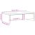 Suport monitor cu sertare gri beton 50x27x15 cm lemn prelucrat GartenMobel Dekor