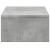 Suport monitor cu sertare gri beton 50x27x15 cm lemn prelucrat GartenMobel Dekor