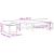 Suport monitor cu depozitare gri beton 100x27x15 cm lemn GartenMobel Dekor