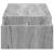 Suport monitor cu depozitare sonoma gri 100x27x15cm lemn GartenMobel Dekor