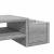 Suport monitor cu depozitare sonoma gri 100x27x15cm lemn GartenMobel Dekor