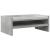 Suport de monitor, gri beton, 42x24x16 cm, lemn prelucrat GartenMobel Dekor