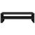 Suport de monitor, negru, 54x22x15 cm, lemn prelucrat GartenMobel Dekor