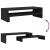 Suport de monitor, negru, 54x22x15 cm, lemn prelucrat GartenMobel Dekor