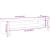 Suport de monitor, gri beton, 54x22x15 cm, lemn prelucrat GartenMobel Dekor