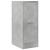 Dulap de farmacie, gri beton, 30x41x77,5 cm, lemn prelucrat GartenMobel Dekor