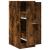 Dulap de farmacie stejar fumuriu, 30x41x77,5 cm, lemn prelucrat GartenMobel Dekor