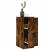 Dulap de farmacie stejar fumuriu, 30x41x77,5 cm, lemn prelucrat GartenMobel Dekor