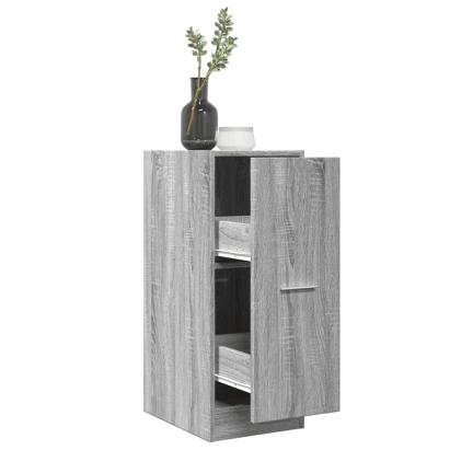 Dulap de farmacie, sonoma gri, 30x41x77,5 cm, lemn prelucrat GartenMobel Dekor