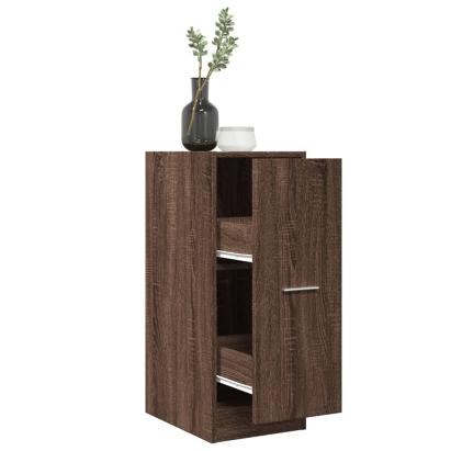 Dulap de farmacie, stejar maro, 30x41x77,5 cm, lemn prelucrat GartenMobel Dekor
