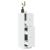 Dulap de farmacie, alb, 30x41x118 cm, lemn prelucrat GartenMobel Dekor