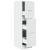 Dulap de farmacie, alb, 30x41x118 cm, lemn prelucrat GartenMobel Dekor