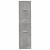 Dulap de farmacie, gri beton, 30x41x118 cm, lemn prelucrat GartenMobel Dekor