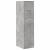 Dulap de farmacie, gri beton, 30x41x118 cm, lemn prelucrat GartenMobel Dekor