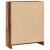 Bibliotecă, lemn vechi, 60x24x76 cm, lemn prelucrat GartenMobel Dekor