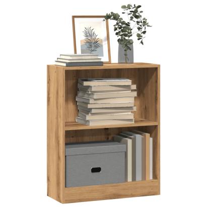 Bibliotecă, stejar artizanal, 60x24x76cm, lemn prelucrat GartenMobel Dekor