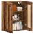Dulap montat pe perete lemn vechi 69,5x34x90 cm lemn prelucrat GartenMobel Dekor