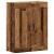 Dulap montat pe perete lemn vechi 69,5x34x90 cm lemn prelucrat GartenMobel Dekor