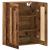 Dulap montat pe perete lemn vechi 69,5x34x90 cm lemn prelucrat GartenMobel Dekor
