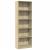 Bibliotecă, stejar sonoma, 60x24x176 cm, lemn prelucrat GartenMobel Dekor