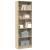 Bibliotecă, stejar sonoma, 60x24x176 cm, lemn prelucrat GartenMobel Dekor