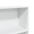 Bibliotecă, alb, 80x24x143 cm, lemn prelucrat GartenMobel Dekor