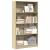 Bibliotecă, stejar sonoma, 80x24x143 cm, lemn prelucrat GartenMobel Dekor