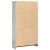 Bibliotecă, gri beton, 80x24x143 cm, lemn prelucrat GartenMobel Dekor