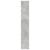 Bibliotecă, gri beton, 80x24x143 cm, lemn prelucrat GartenMobel Dekor