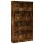 Bibliotecă, stejar fumuriu, 80x24x143 cm, lemn prelucrat GartenMobel Dekor