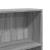 Bibliotecă, gri sonoma, 80x24x143 cm, lemn prelucrat GartenMobel Dekor
