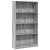 Bibliotecă, gri sonoma, 80x24x143 cm, lemn prelucrat GartenMobel Dekor