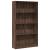 Bibliotecă, stejar maro, 80x24x143 cm, lemn prelucrat GartenMobel Dekor