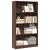 Bibliotecă, stejar maro, 80x24x143 cm, lemn prelucrat GartenMobel Dekor