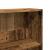 Bibliotecă, lemn vechi, 80x24x143 cm, lemn prelucrat GartenMobel Dekor
