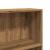 Bibliotecă, stejar artizanal, 80x24x143 cm, lemn prelucrat GartenMobel Dekor