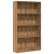 Bibliotecă, stejar artizanal, 80x24x143 cm, lemn prelucrat GartenMobel Dekor