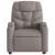 Fotoliu rabatabil electric, gri taupe, material textil GartenMobel Dekor