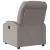 Fotoliu rabatabil electric, gri taupe, material textil GartenMobel Dekor