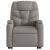 Fotoliu electric rabatabil cu ridicare, gri taupe, textil GartenMobel Dekor