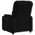 Fotoliu rabatabil electric, negru, material textil GartenMobel Dekor