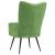 Scaun de relaxare, verde deschis, catifea GartenMobel Dekor