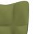 Scaun de relaxare cu taburet, verde deschis, catifea GartenMobel Dekor