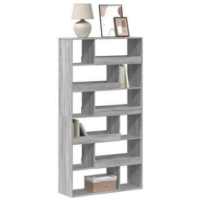 Bibliotecă, gri sonoma, 100x33x187,5 cm, lemn prelucrat GartenMobel Dekor