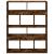 Bibliotecă, stejar fumuriu, 100x33x125,5 cm, lemn prelucrat GartenMobel Dekor