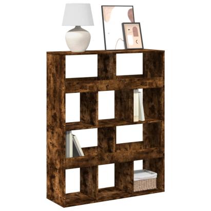 Bibliotecă, stejar fumuriu, 100x33x125,5 cm, lemn prelucrat GartenMobel Dekor