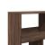 Bibliotecă, stejar maro, 100x33x125,5 cm, lemn prelucrat GartenMobel Dekor