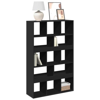 Bibliotecă, negru, 100x33x156,5 cm, lemn prelucrat GartenMobel Dekor
