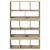 Bibliotecă, stejar sonoma, 100x33x156,5 cm, lemn prelucrat GartenMobel Dekor